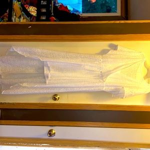 Women’s Plus Size Lace Summer high-low dress